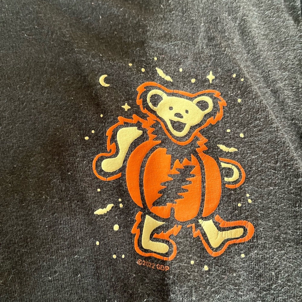 Youth size 10-12 pumpkin Grateful Dead t-shirt